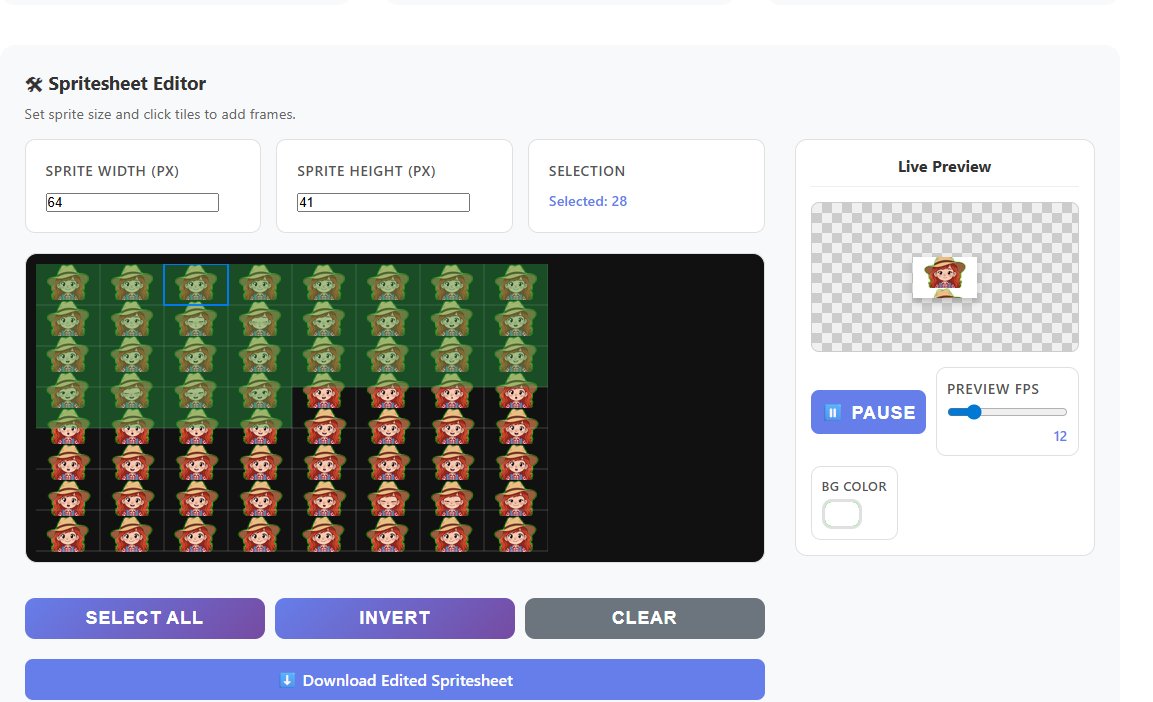 Spritesheet Editor